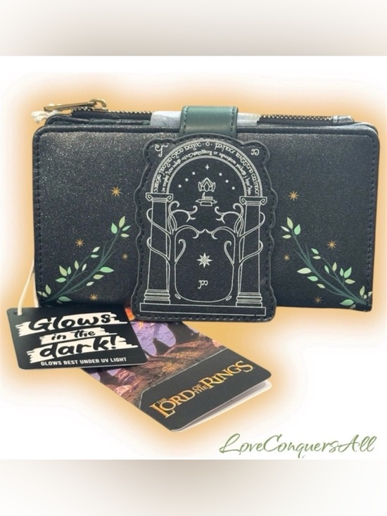 Loungefly Handbags - Loungefly The Lord of the Rings Doors of Durin Zip Wallet